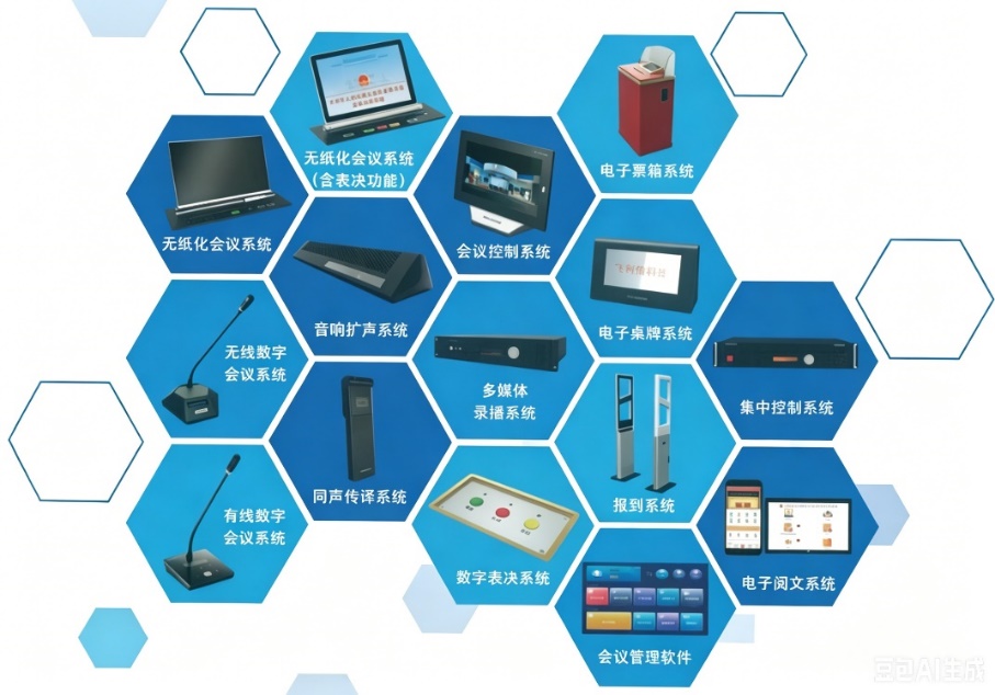 飞利信会议软件产品矩阵主图