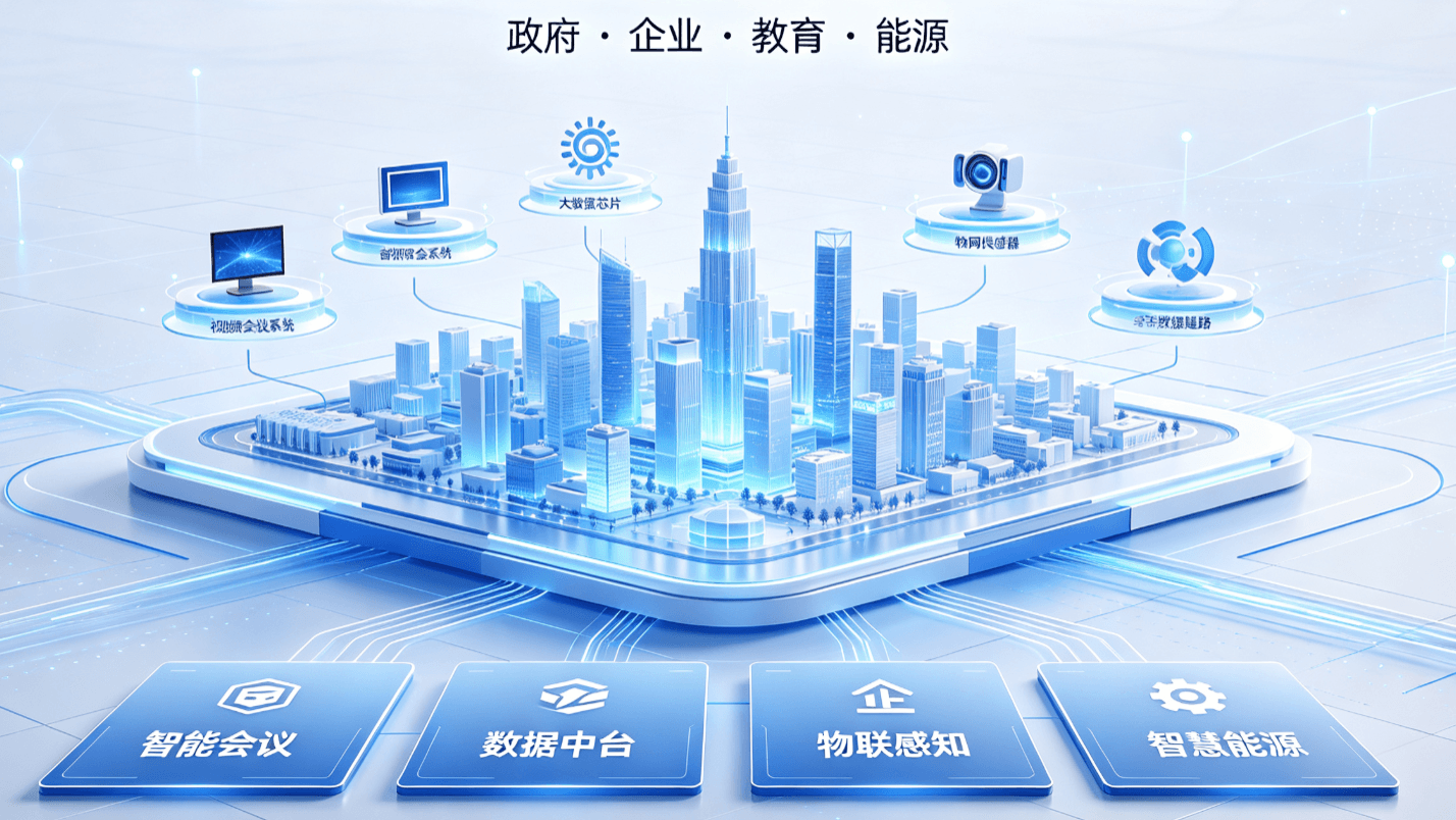 飞利信会议软件产品矩阵主图